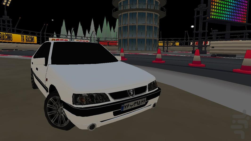 رانندگی پژو 405 در شب - Gameplay image of android game