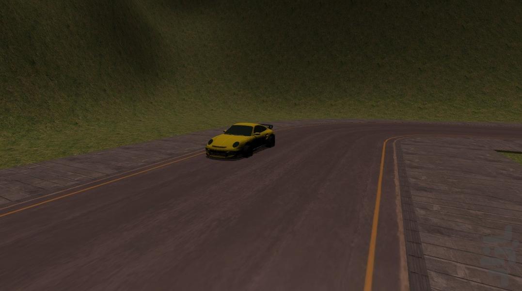 بازی ماشین سواری در شهر (پورشه 911) - Gameplay image of android game