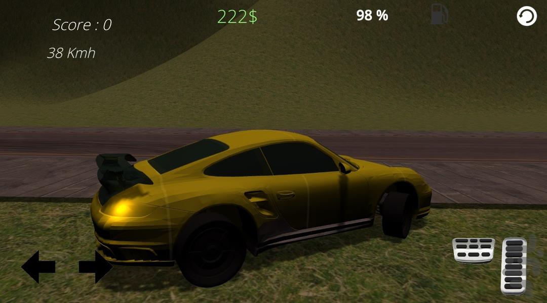 بازی ماشین سواری در شهر (پورشه 911) - Gameplay image of android game