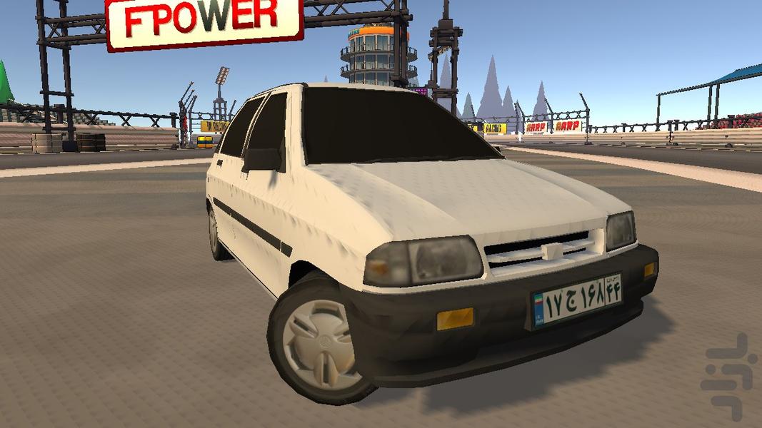 رانندگی پراید 111 مسابقه ای - Gameplay image of android game