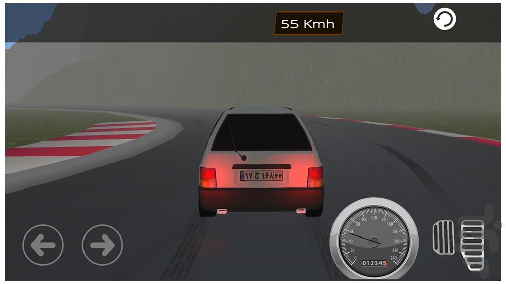 بازی پراید 111 (اسپرت) - Gameplay image of android game