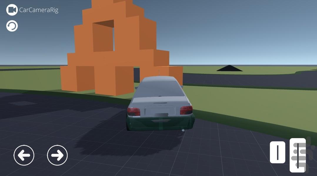 بازی رانندگی با پراید - Gameplay image of android game