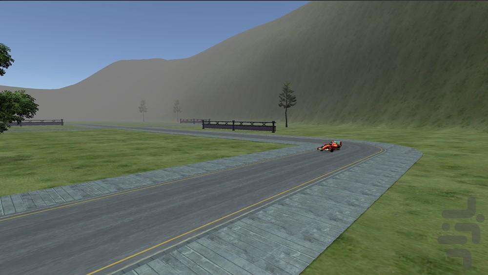 بازی ماشین سواری با ماشین مسابقه - Gameplay image of android game