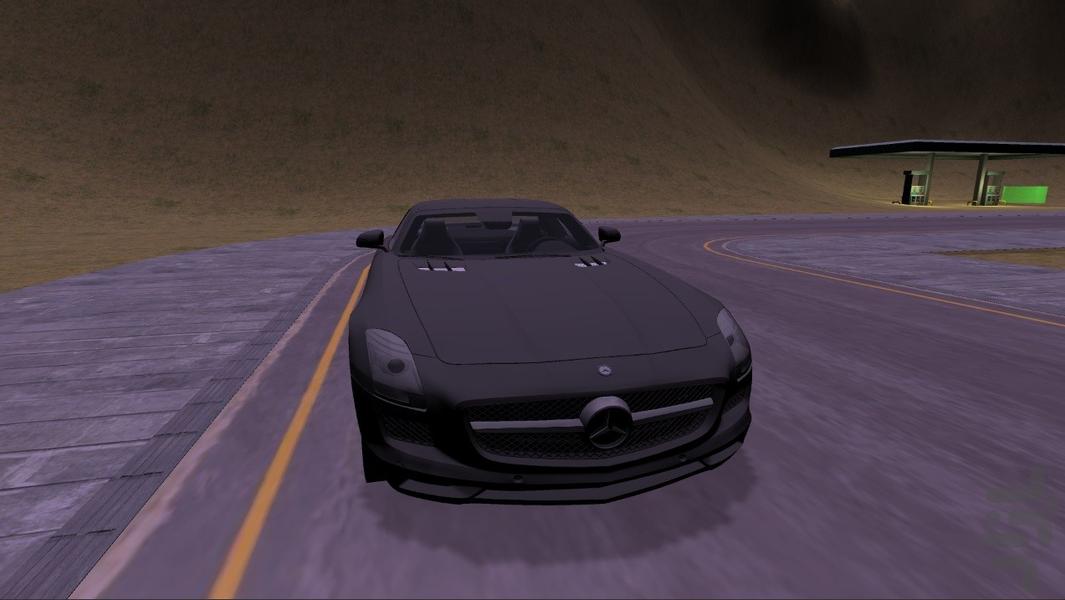 بازی ماشین سواری در شهر - SLS AMG - Gameplay image of android game