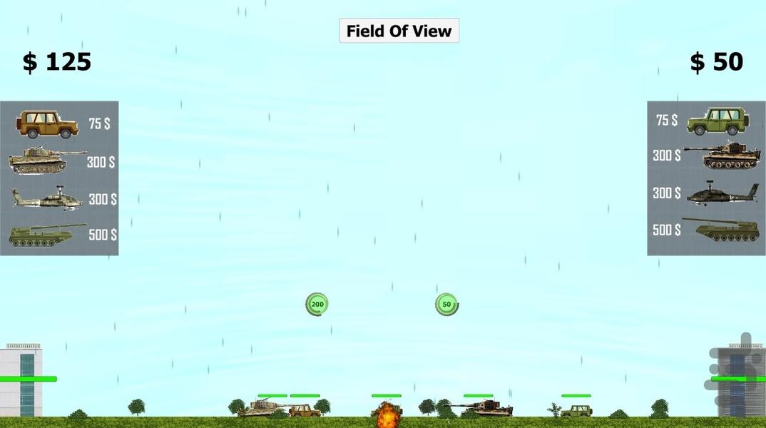 بازی جنگی با دوستان و خانواده 2 - Gameplay image of android game