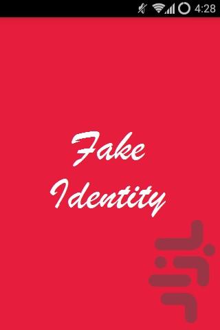 Fake Identity - Image screenshot of android app