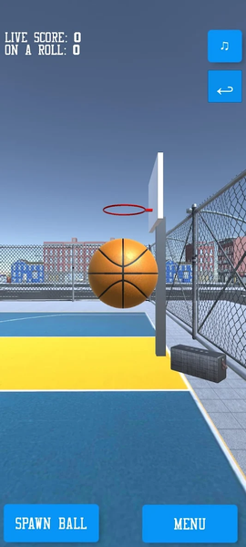 BBall Shootout - Gameplay image of android game