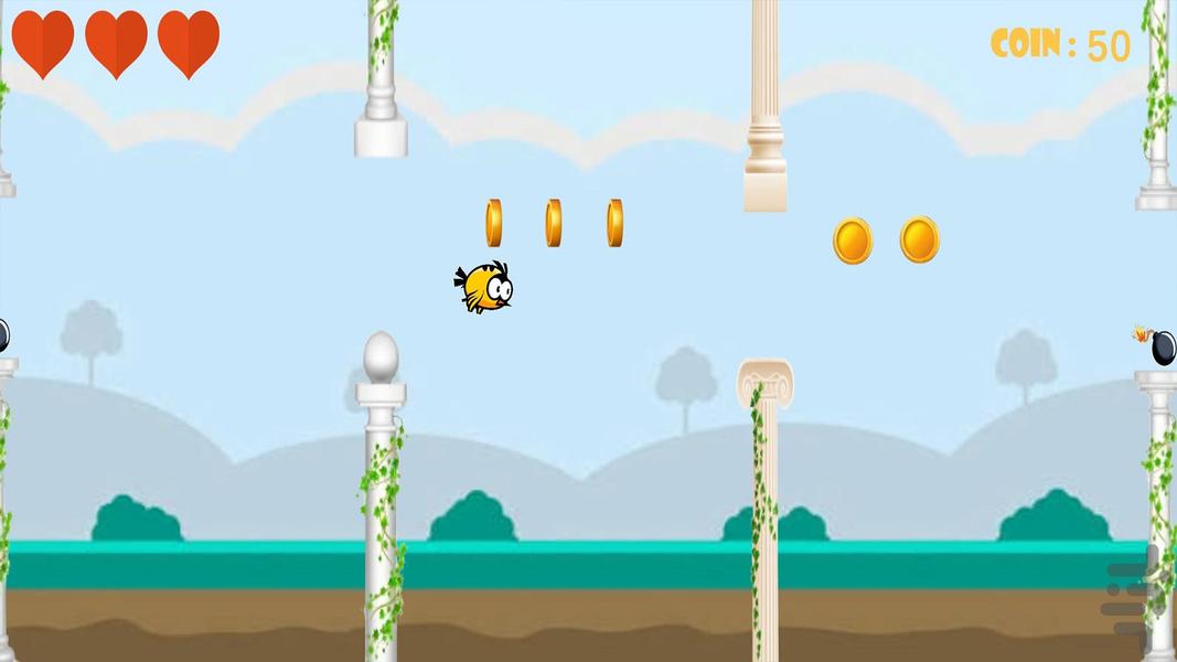 بازی جوجه پرنده - عکس بازی موبایلی اندروید