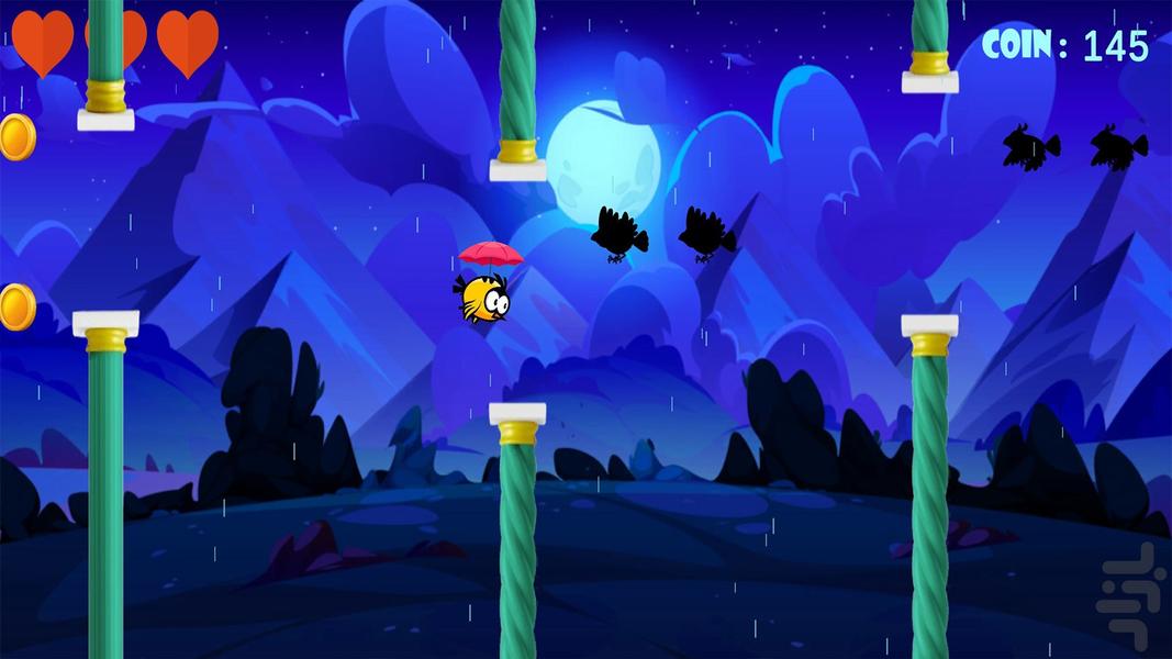 بازی جوجه پرنده - عکس بازی موبایلی اندروید