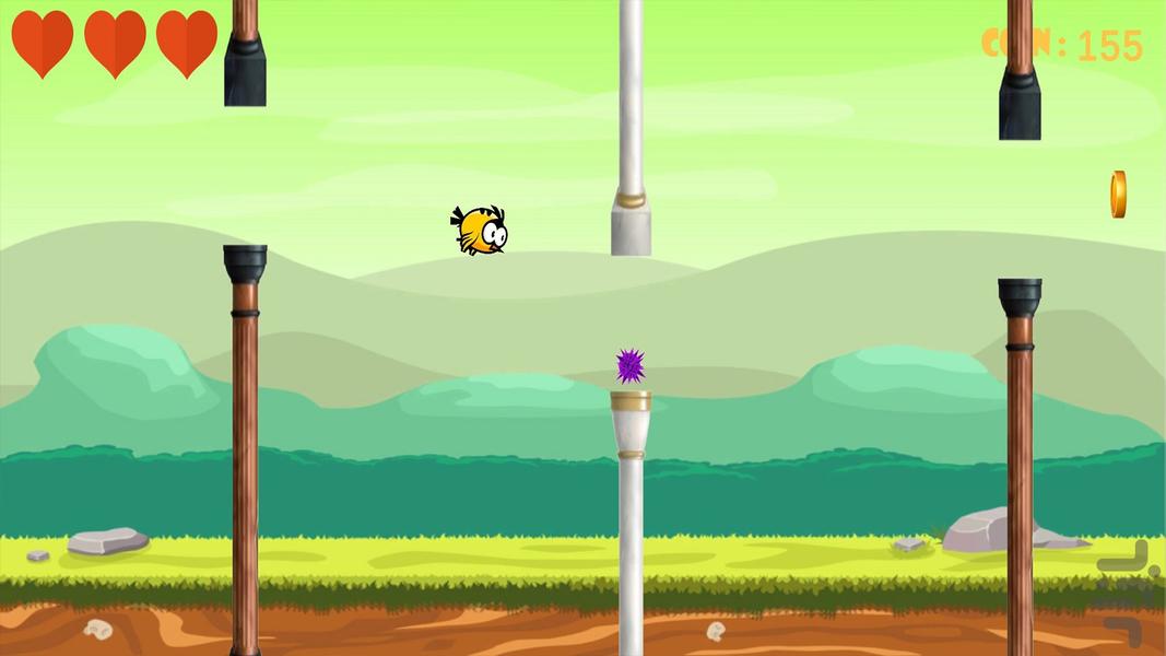 بازی جوجه پرنده - عکس بازی موبایلی اندروید