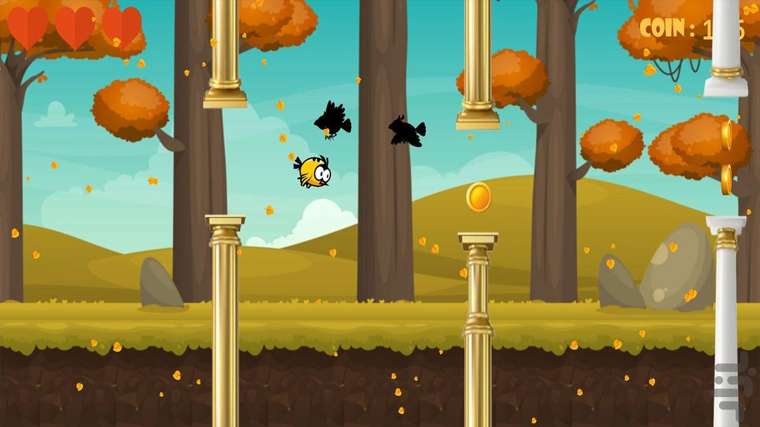 بازی جوجه پرنده - عکس بازی موبایلی اندروید