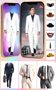 Men Suit Photo Editor- Effects - Image screenshot of android app
