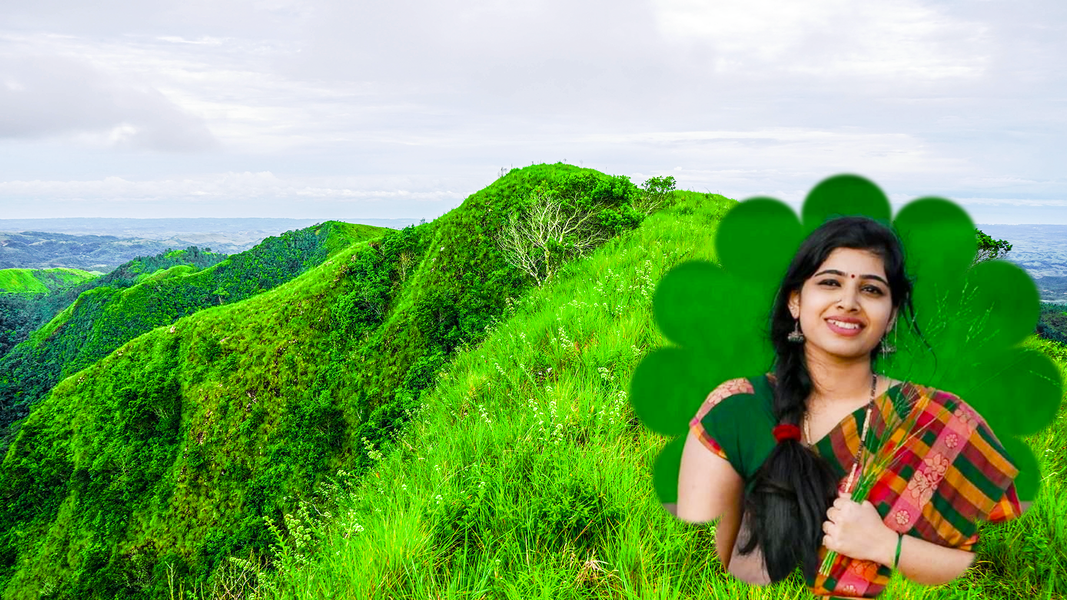 Green Hill Photo Frames Editor - عکس برنامه موبایلی اندروید