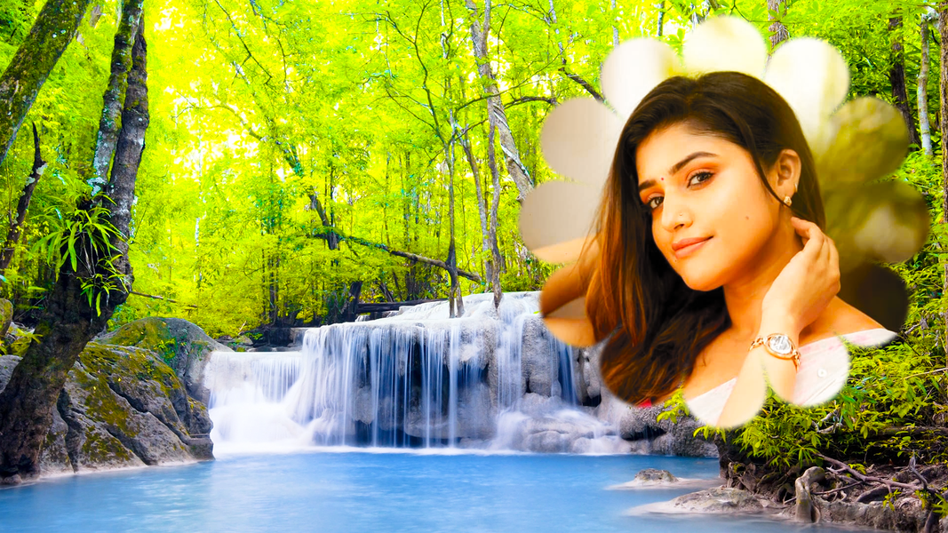 Nature Photo Frames & Editor - عکس برنامه موبایلی اندروید