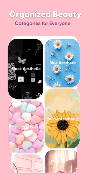 Aesthetic Wallpaper for Girls - عکس برنامه موبایلی اندروید
