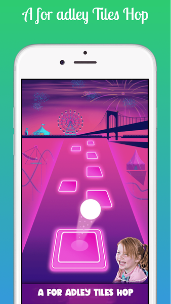 a for adley Music Tiles Hop - عکس بازی موبایلی اندروید