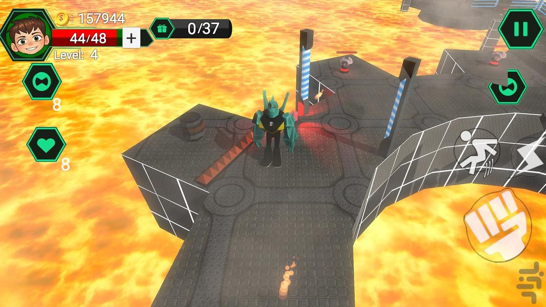 Ben10Fighter - Gameplay image of android game