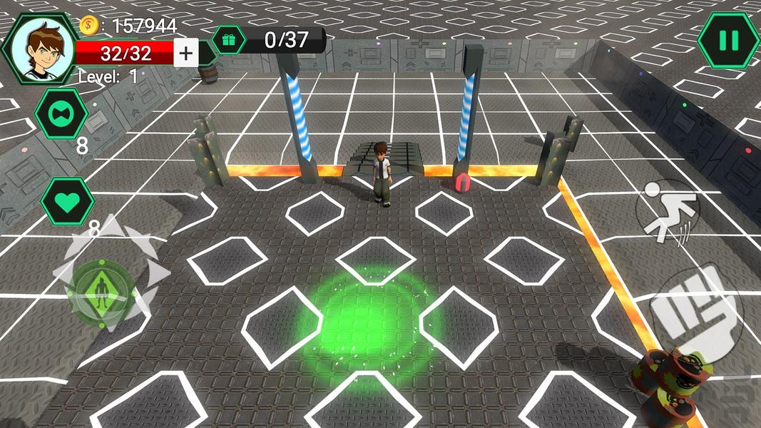 Ben10Fighter - Gameplay image of android game