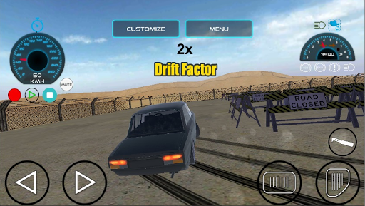 Russian Drift Simulator - عکس بازی موبایلی اندروید