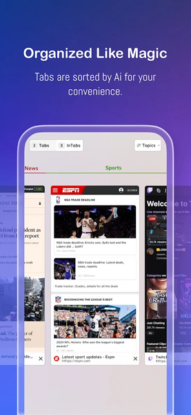 AiPlix - The AI Browser - عکس برنامه موبایلی اندروید