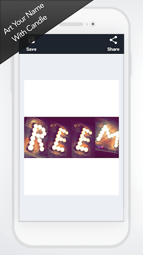Write Name By Candle, Art Name - عکس برنامه موبایلی اندروید
