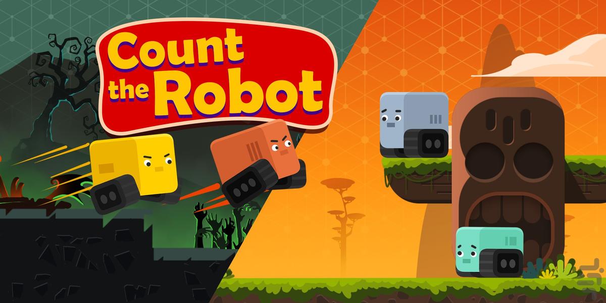 Count the robots - Gameplay image of android game