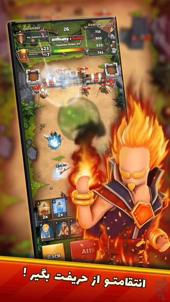 Kingdoms Rebellion - Gameplay image of android game