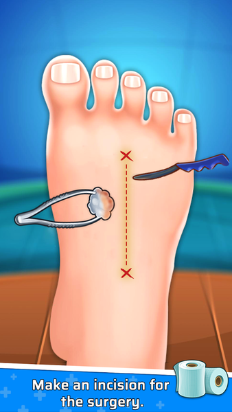 Foot Surgery Games Offline - عکس بازی موبایلی اندروید