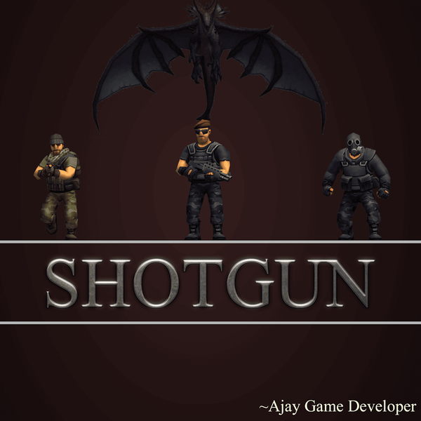 Shotgun : Free 3d Soldier shoo - Gameplay image of android game