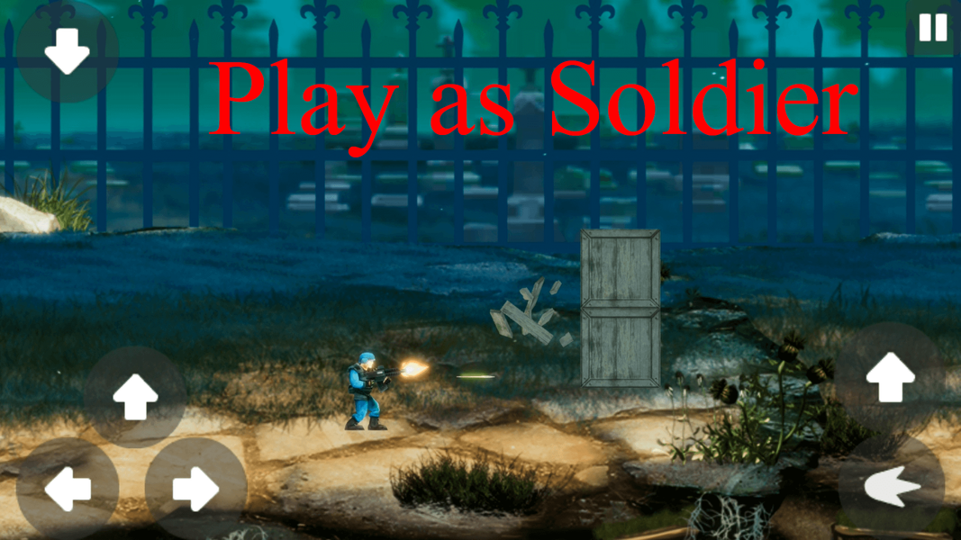 Fantasy Soldier : Action Platf - Gameplay image of android game