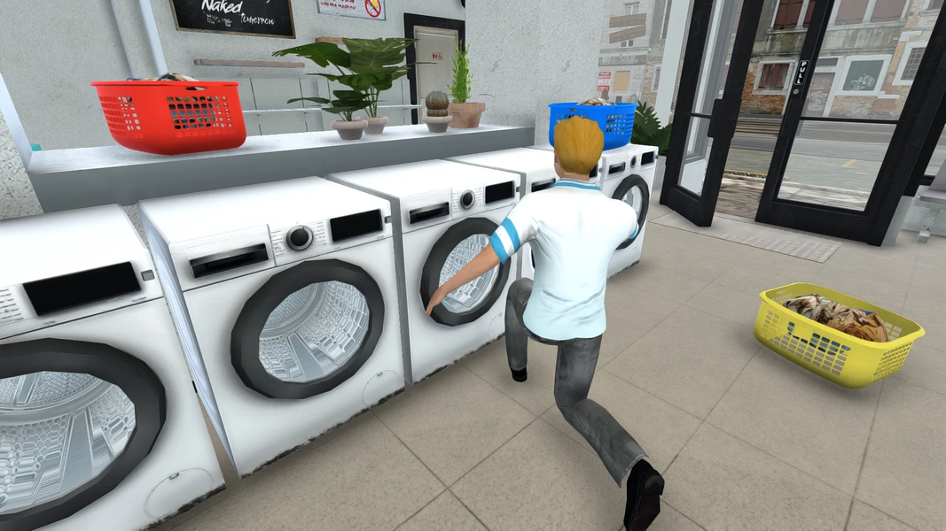 Laundry Store Simulator - عکس بازی موبایلی اندروید