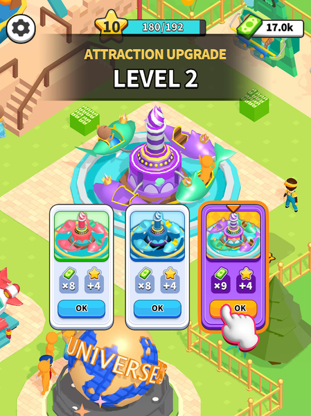 Awesome Park : Idle Game - عکس بازی موبایلی اندروید