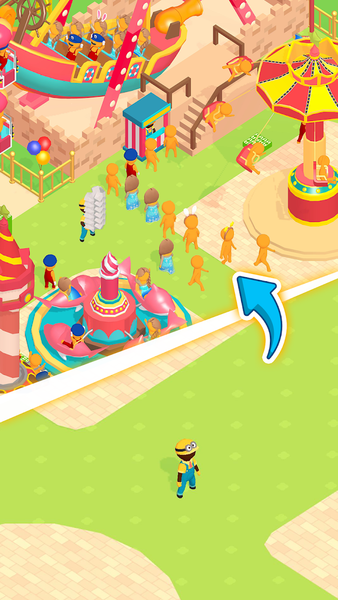 Awesome Park : Idle Game - عکس بازی موبایلی اندروید