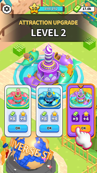 Awesome Park : Idle Game - عکس بازی موبایلی اندروید