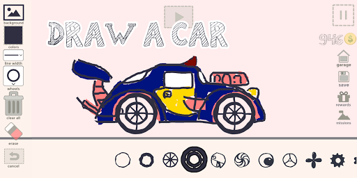Draw Your Car - Create Own Car - عکس بازی موبایلی اندروید