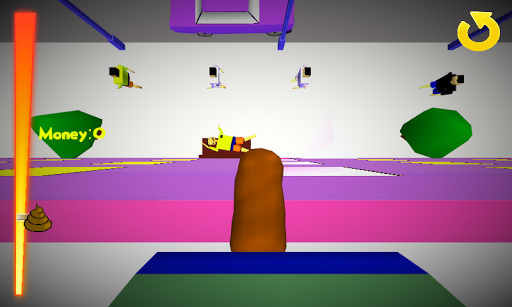 Crazy Poo - Gameplay image of android game