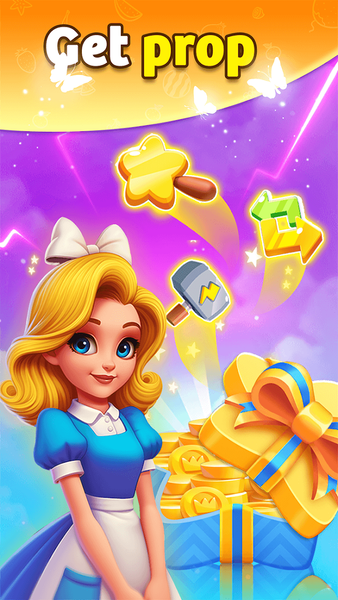 Alice's Tile Story: Garden - عکس بازی موبایلی اندروید