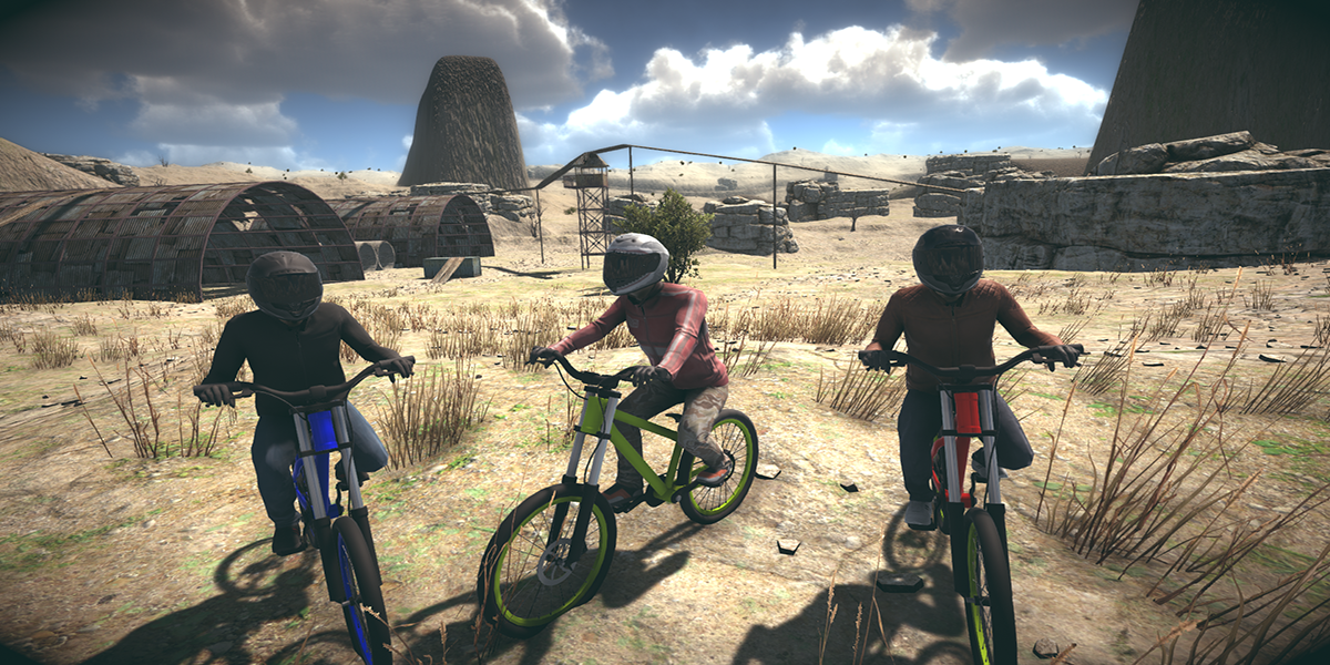 Offroad BMX Cycle Bike Stunts - Gameplay image of android game