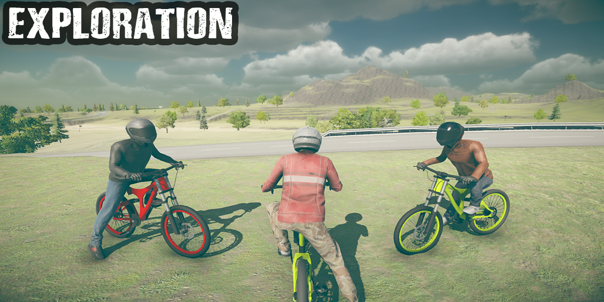 BMX Bike Riders Offroad MTB 3D - Image screenshot of android app