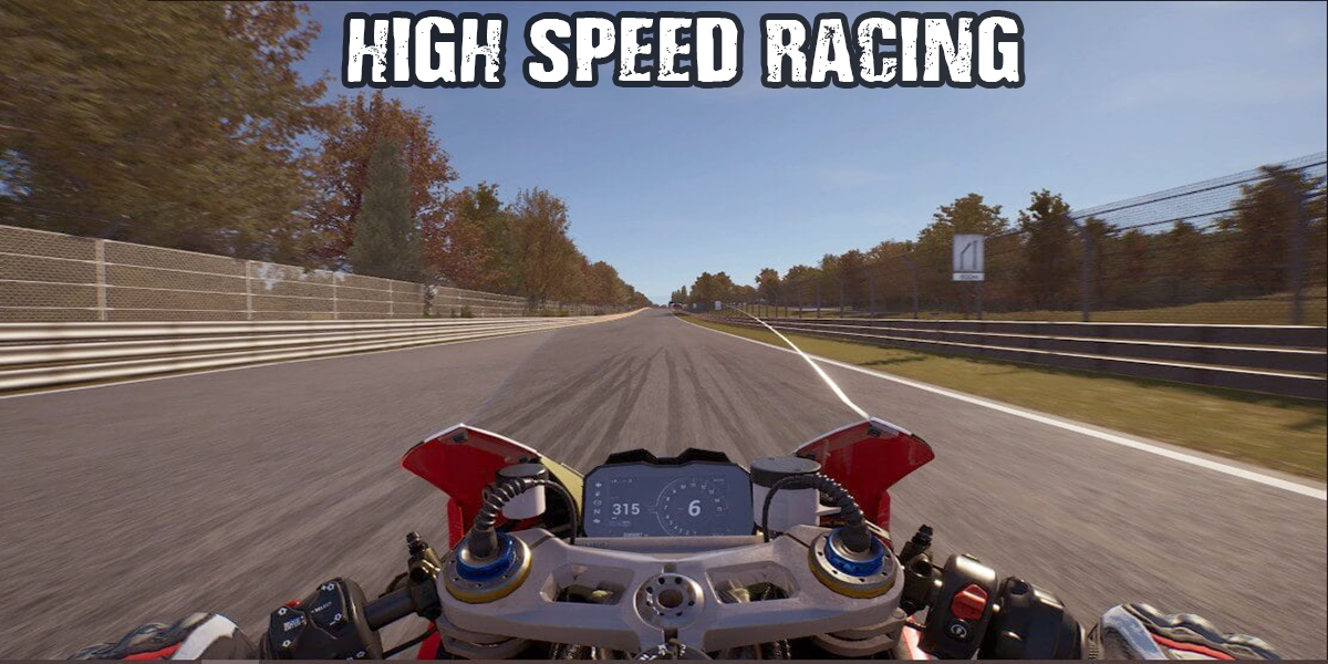 Motorbike Racing Bike Ride 3D - Gameplay image of android game