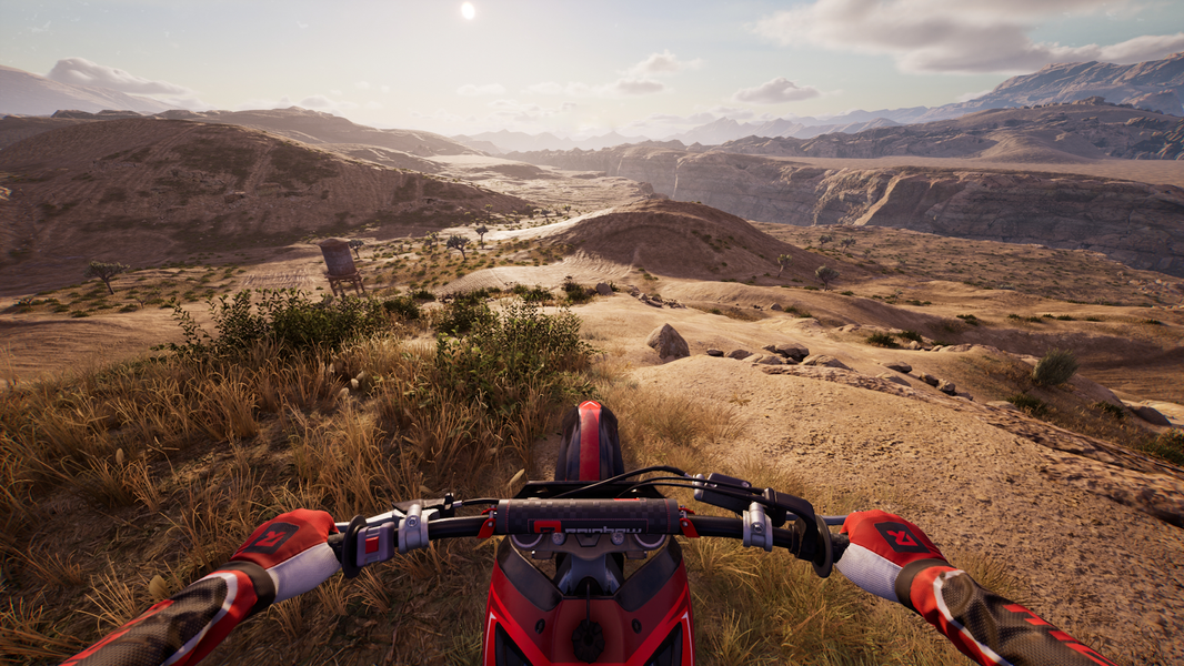 Desert Motocross Bike Stunts - Image screenshot of android app