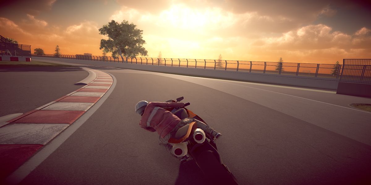 Real Super Bike Moto Racing 3D - Gameplay image of android game