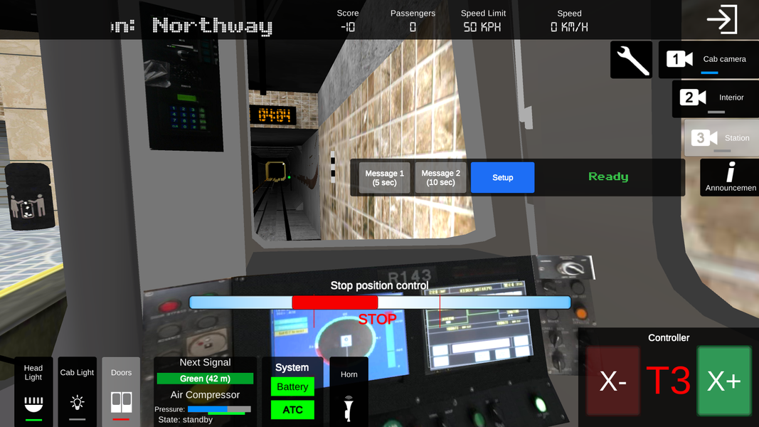 AG Subway Simulator ۲ - عکس بازی موبایلی اندروید