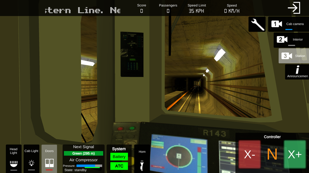 AG Subway Simulator ۲ - عکس بازی موبایلی اندروید