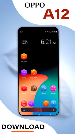 Themes for Oppo A12 : Oppo A12 Launcher - Image screenshot of android app