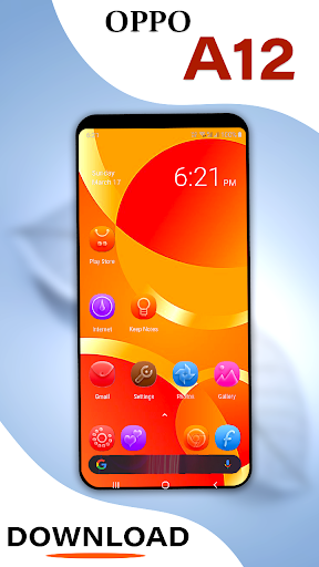 Themes for Oppo A12 : Oppo A12 Launcher - Image screenshot of android app