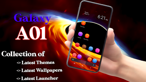 Themes for Galaxy A01 : Galaxy A01 Launcher - عکس برنامه موبایلی اندروید