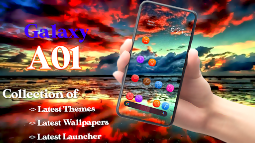 Themes for Galaxy A01 : Galaxy A01 Launcher - عکس برنامه موبایلی اندروید