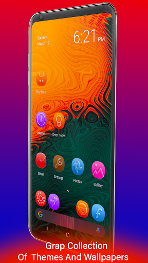 Themes for Galaxy A02S: Galaxy A02S Launcher - Image screenshot of android app