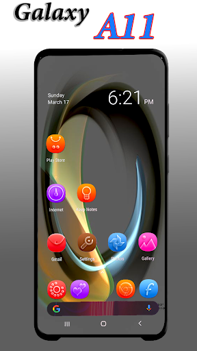 Themes for Galaxy A11 : Galaxy A11 Launcher - Image screenshot of android app